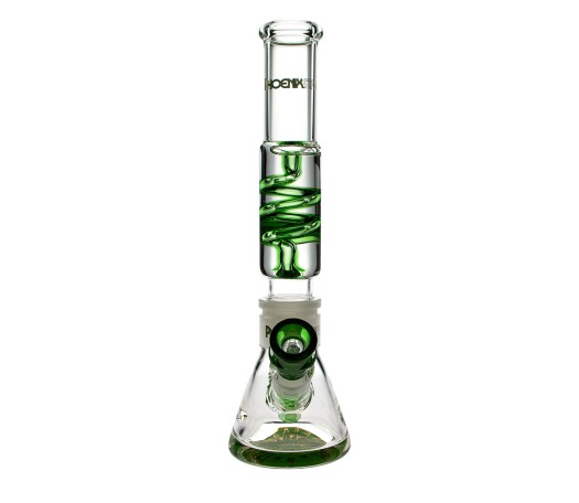 Phoenix Freezable Glycerine Dream Bong - Green