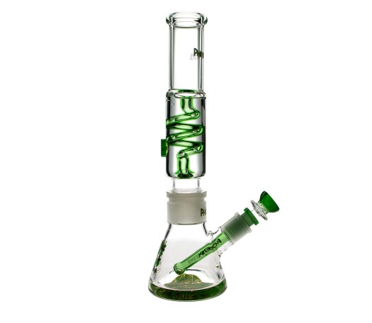 Phoenix Freezable Glycerine Dream Bong - Green