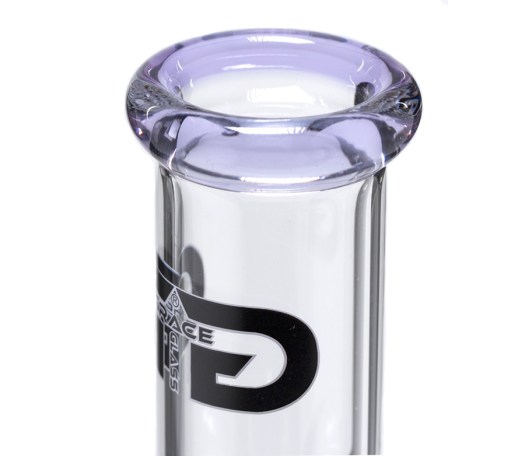 Purple Beaker Grace Glass Percolator Bong