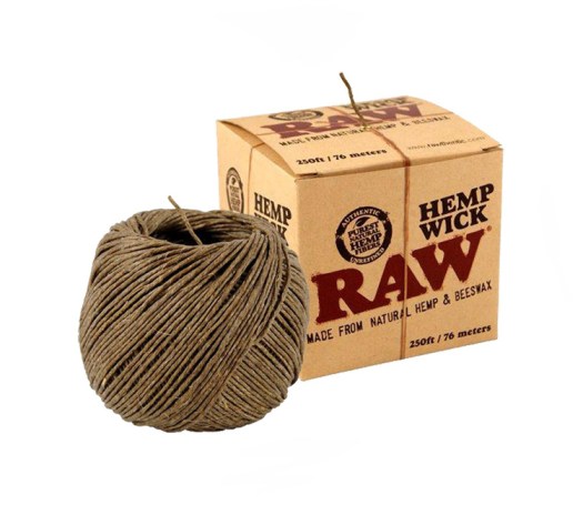RAW Hemp Wick Ball 76 meter