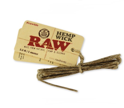 RAW Hemp Wick small 100 cm