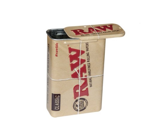 RAW Slide Top Tin - Store Stash Box