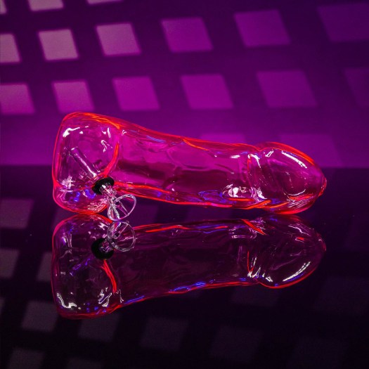 Roze Dildo Mini Bong