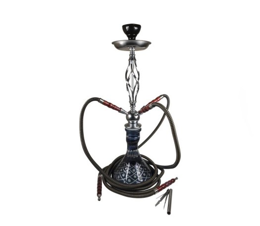 Sahbi Shisha Black 64cm three hoses