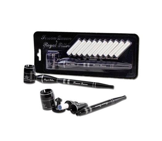 Screen Queen pijp met Royal Filter adapter - Waterpijp-bong.nl