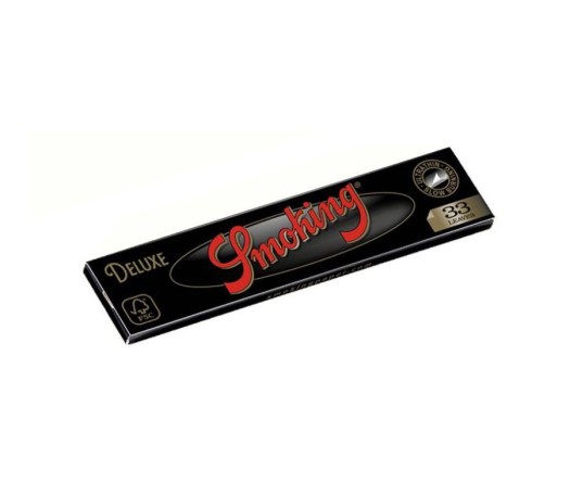 Smoking Deluxe Black King Size - Waterpijp-bong.nl