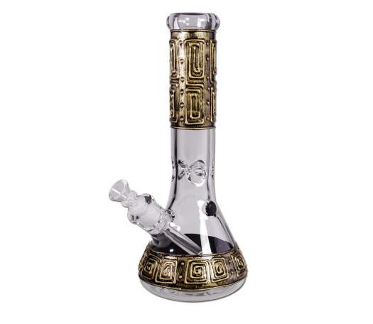 Steampunk Bronze Ice Bong - 7 mm