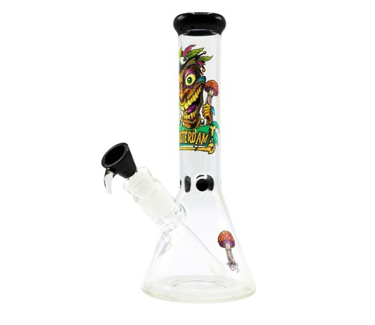Tiki Beaker Glass Ice Bong 26 cm - IJsbong