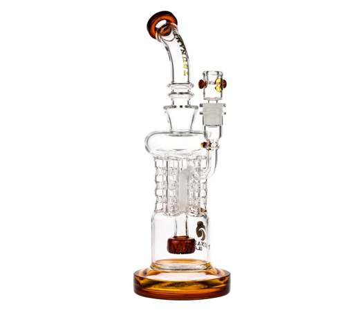 Tsunami Sprinkler Showerhead Rod Perc Recycler Bong - Waterpijp-bong.nl