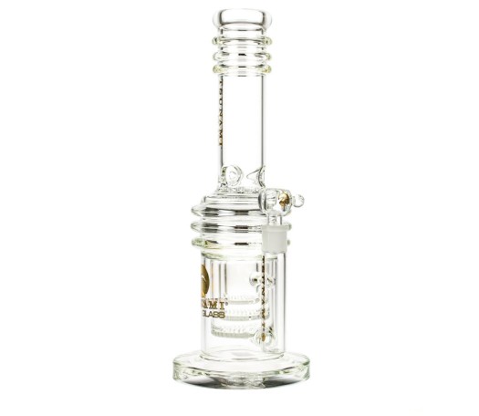 Tsunami Triple Honeycomb Heart Perc Bong - Waterpijp-bong.nl
