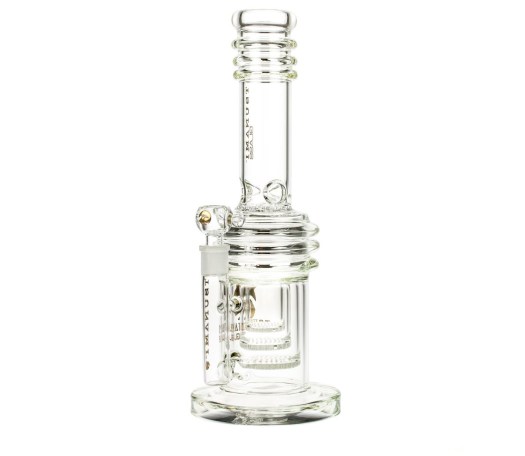 Tsunami Triple Honeycomb Heart Perc Bong - Waterpijp-bong.nl