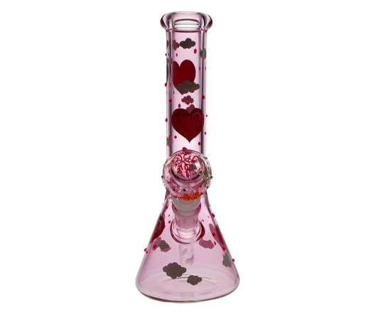 Valentijn bong met hartjes