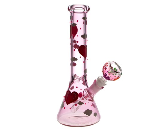 Valentijn bong met hartjes