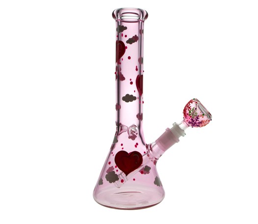 Valentijn bong met hartjes