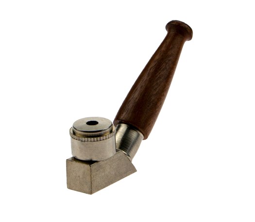 Wooden Stand-up Pipe with unscrewable bowl lid