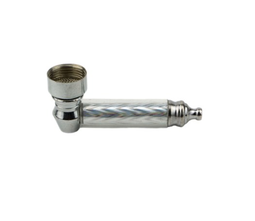 Hologram Metalen Puurpijp zilver