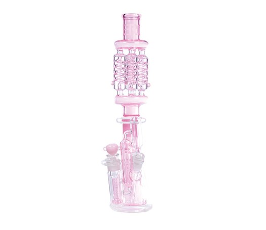 Pure Glass Zero X4 Quad Coil Pink
