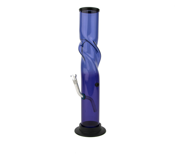 Straight Twisted Big Acryl bong - www.waterpijp-bong.nl