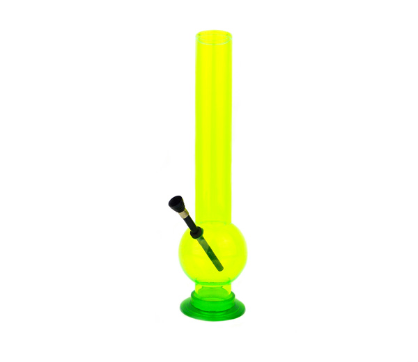 Tube Bowl Acryl Bong 42cm groen